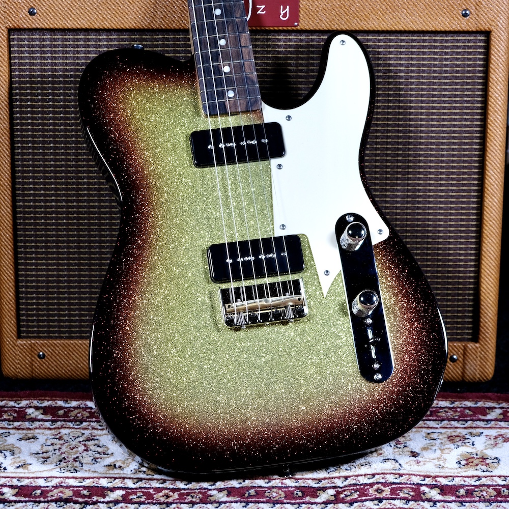 Probett Thunderbolt 90 Golden Sparkle 3-Tone Sunburst